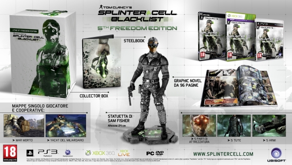 Splinter Cell Blacklist 5th Freedom Edition