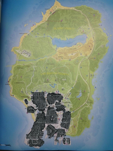 Mappa di Grand Theft Auto V