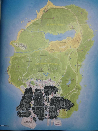 Mappa di Grand Theft Auto V