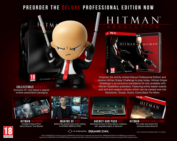 Hitman Absolution Deluxe Professional Edition