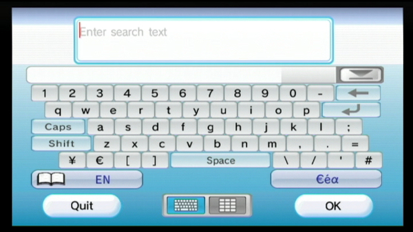 Wii browser