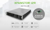 ASUSTOR presenta una scheda HBA SAS e il JBOD Xpanstor 12R per espandere l'archiviazione dei NAS da rack