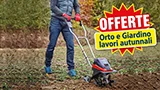 Fine estate, tempo di rimboccarsi le maniche: offerte su attrezzi elettrici e a batteria per il giardino d'autunno
