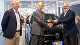 Il primo proprietario italiano di Renault Megane E-Tech Electric &egrave;... Luca Cordero di Montezemolo