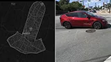 Tesla disegna un pene su Austin: è questa l'innovazione dei Robotaxi?