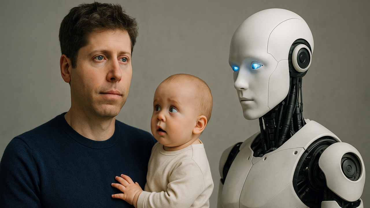 Il figlio di Sam Altman crescerà con l'AI. E il tuo? La visione inquietante del fondatore di ChatGPT