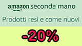 Tutti pazzi per i prodotti usati Amazon: -20% di sconto su Amazon Seconda Mano (ex Warehouse), listino nuovo tutti i giorni