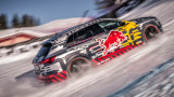 Audi testa il suo SUV elettrico e-tron su pendenze ghiacciate fino all'85%: ecco il video