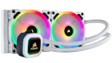 Corsair presenta una variante bianca dei dissipatori Hydro: ecco il primo, l'H100i Platinum SE