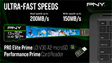 PNY presenta la microSD PRO Elite Prime: fino a 200 MB/s e 1,5 TB