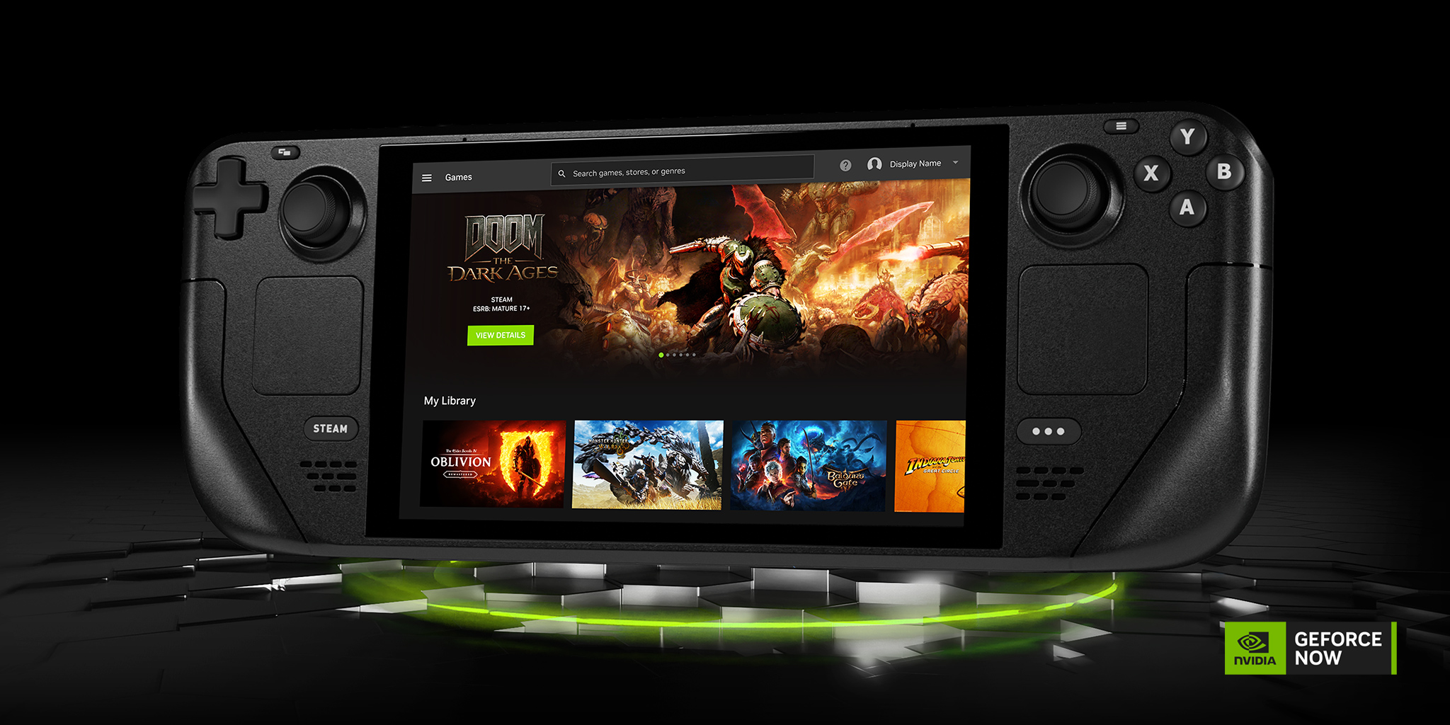GeForce Now su Steam Deck