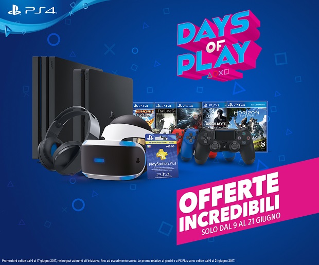 PlayStation: tante offerte grazie ai Days of Play, dal 9 al 17 giugno