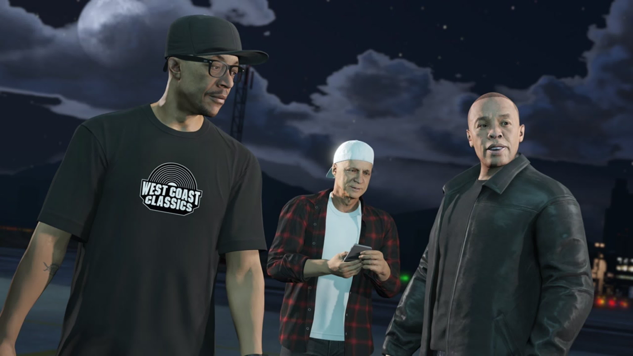Dr Dre in Grand Theft Auto Online