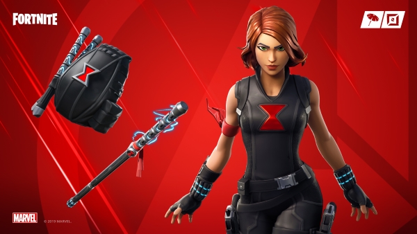 Fortnite Costume Vedova Nera