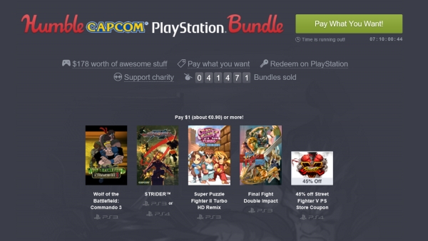 Humble Capcom PlayStation Bundle
