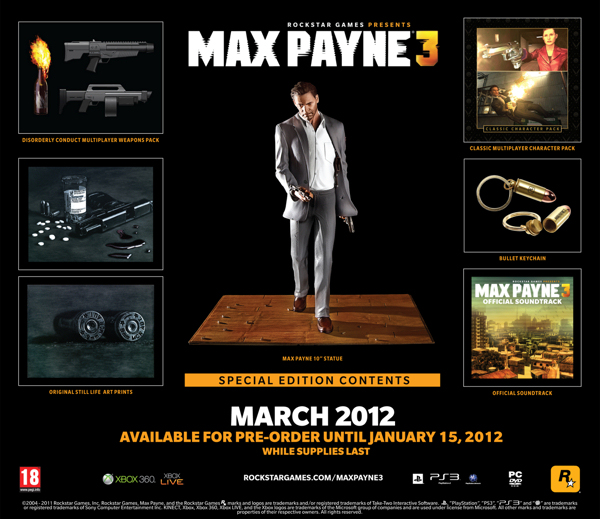 Max Payne 3 Special Edition