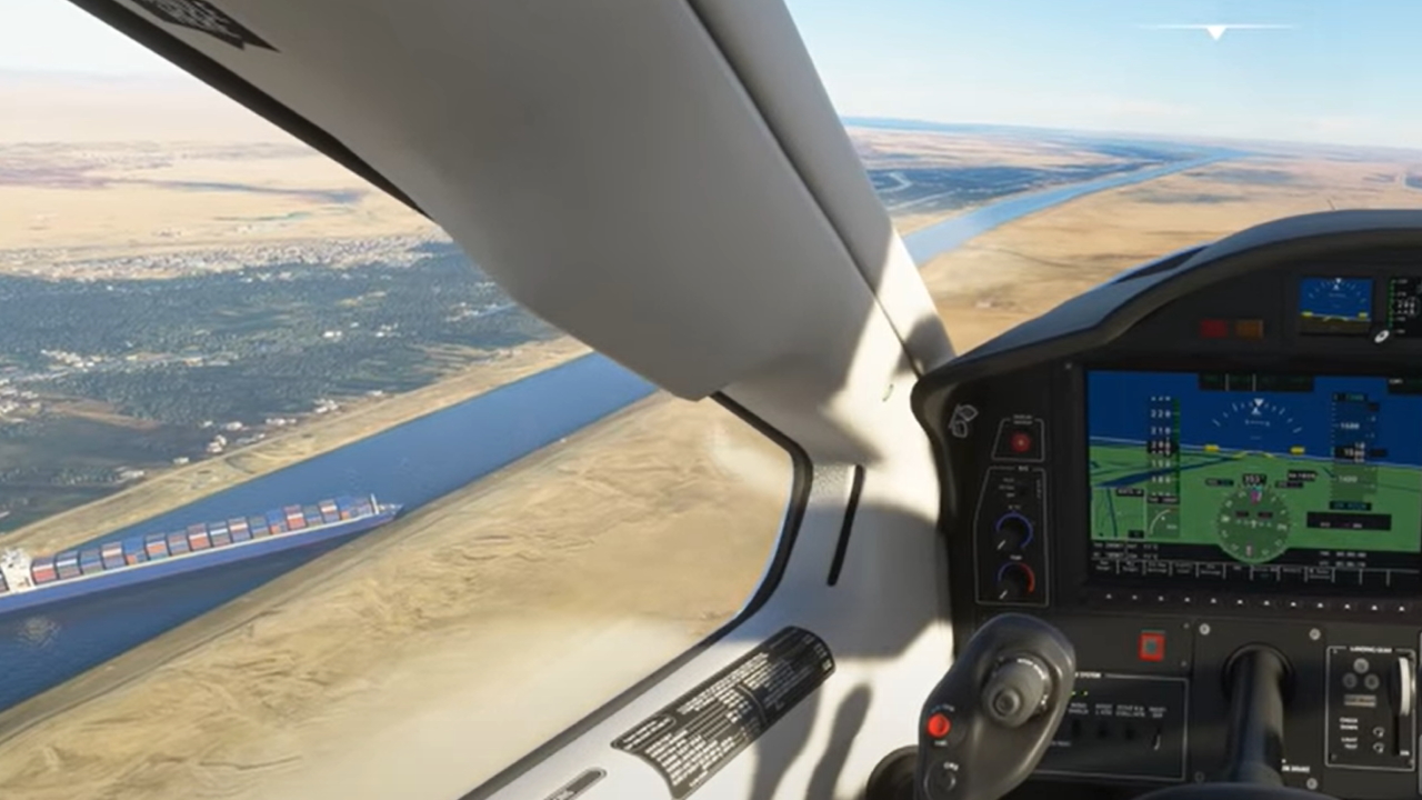 Microsoft Flight Simulator - Canale di Suez