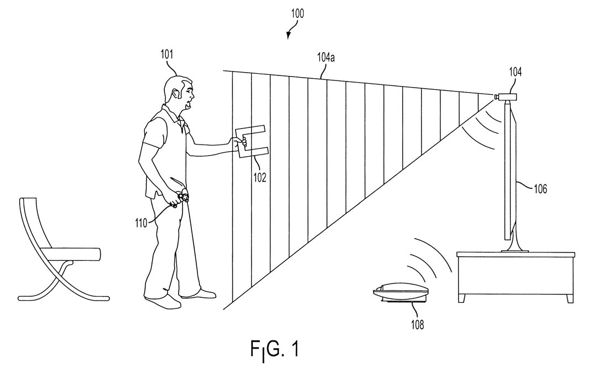 Sistema di interfacciamento con sensore di movimento da Sony