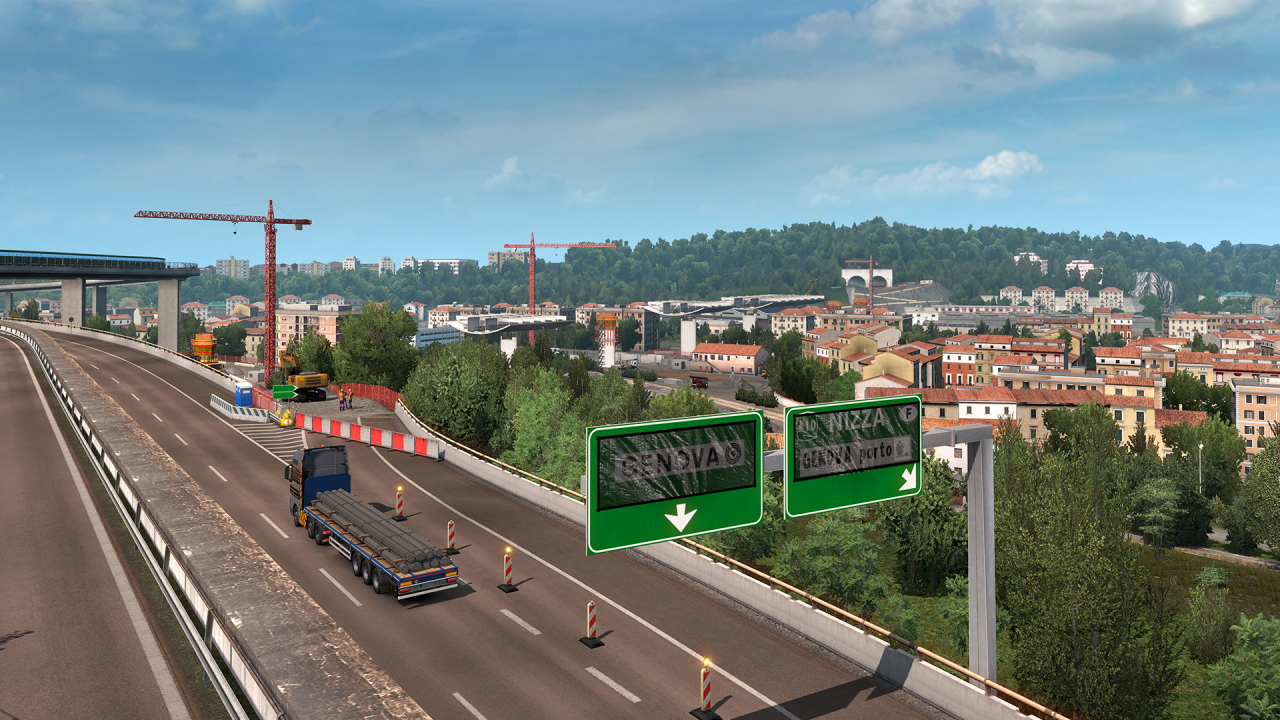 Nuovo ponte di Genova in Euro Truck Simulator 2