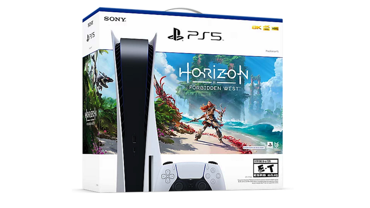 Bundle con PlayStation 5 e Horizon Forbidden West