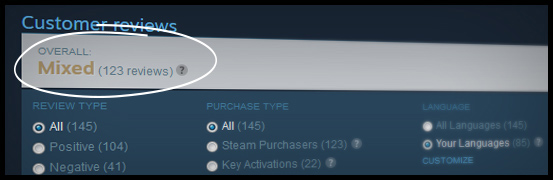 Steam Review System
