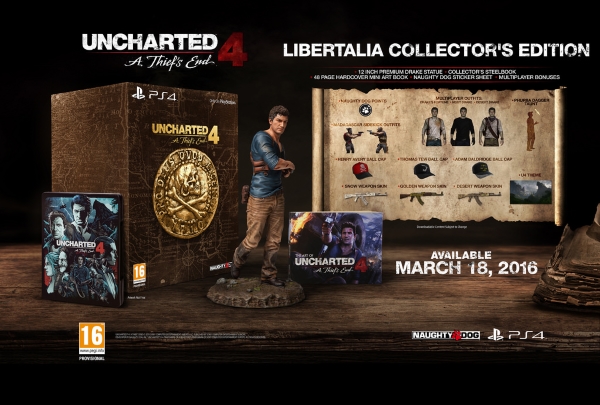 Unchated 4 Fine di un Ladro Libertalia Collectors Edition